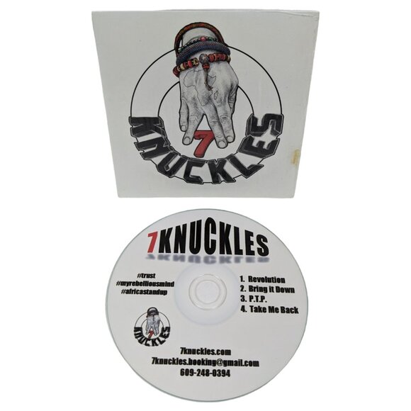 7 Knuckles - Self-Titled EP (CDr) RARE - Picture 3 of 5